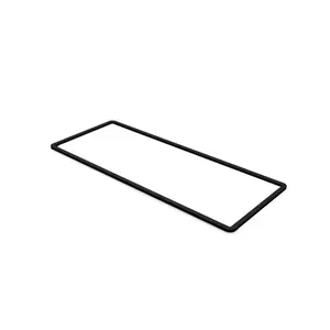 Edge cover Schroff 28127-281 Black PVC