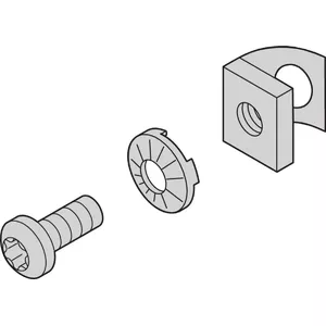 Montāžas materiāls SCHROFF T-Slot Fastening Kit 4x, MPN 27230144