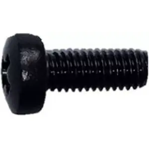 Screw (Linsenschraube) SCHROFF M6 model 21100650, zinc-plated black