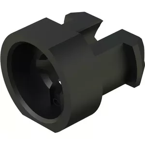 Plastic nipple fasteners SCHROFF 100 pcs — insulating mounting pins for electronics assemblies