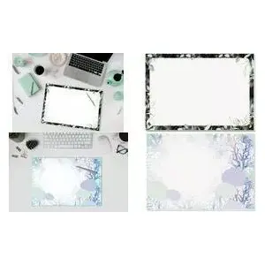 Планшет для письма Sigel Jolie Glamorous Leaves A3, 30 листов, 80 г/м²