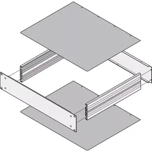 Крышка для стойки SCHROFF 30860-505, глубина 460 мм, RoHS, 1 шт