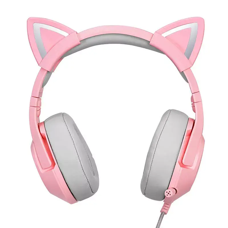 Austiņas Onikuma K9 Pink RGB Photo 3