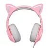 Austiņas Onikuma K9 Pink RGB Photo 3