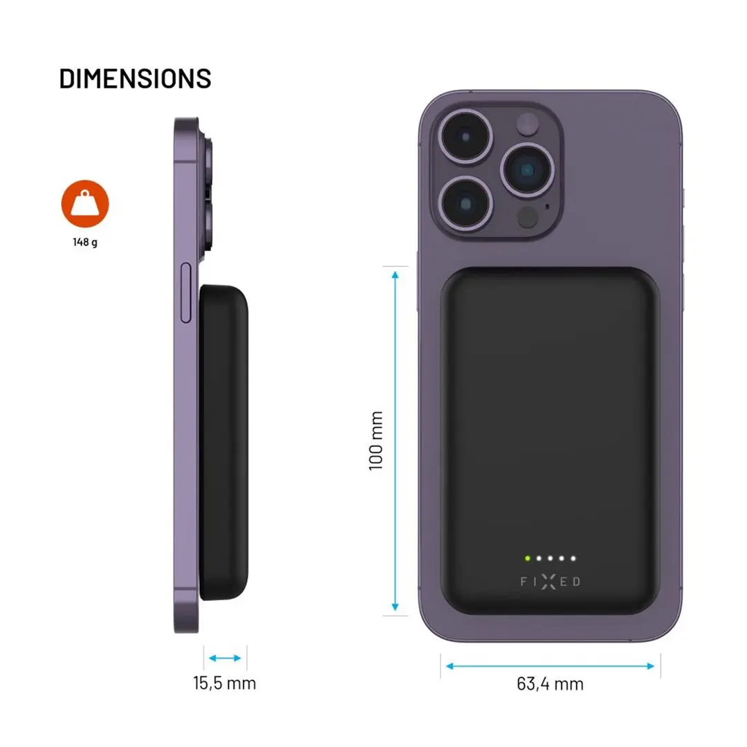 Power Bank Fixed MagZen (2nd gen.) FIXZENM2-10-BK Photo 13