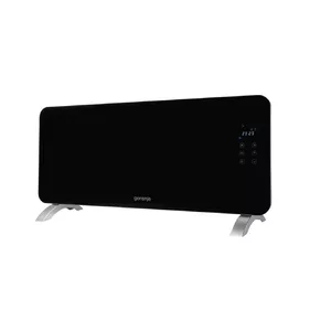 Электрообогреватель Gorenje 2000GTPT 2000 Вт Подходит для помещений до 20 м² Черный Нержавеющая сталь