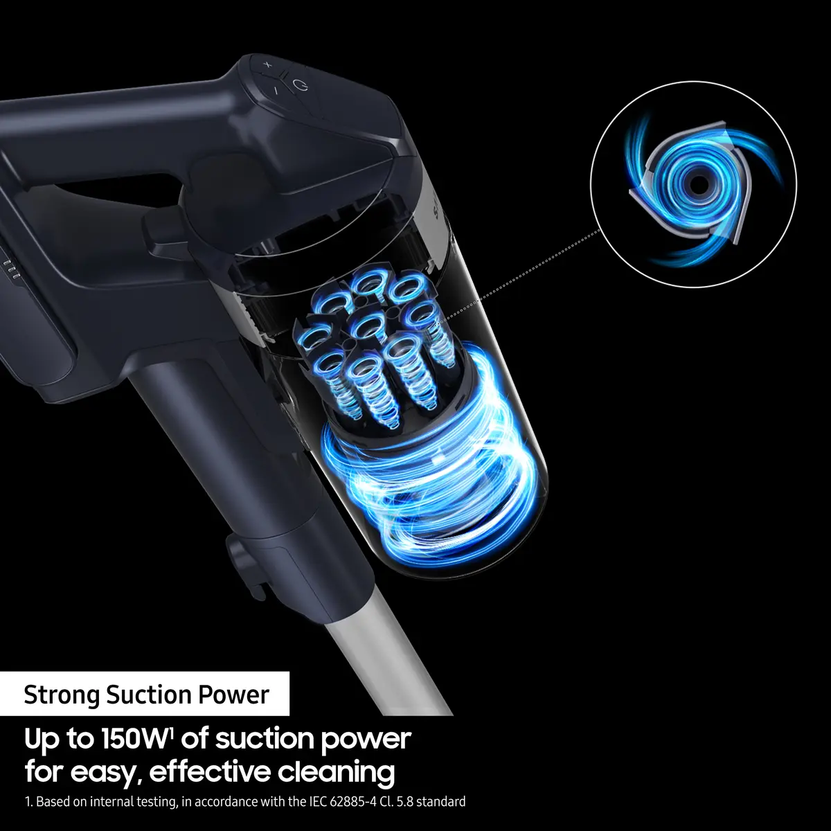 Samsung VS15A60AGR5 Stick Vacuum Cleaner Photo 5