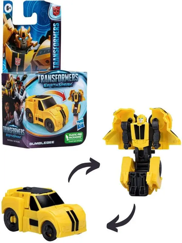 HASBRO Transformers EarthSpark Tacticon Bumblebee фигурка Photo 8