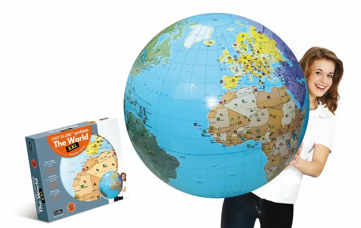 Ball Caly Globe 85 см World — MG DYSTRYBUCJA C060 Photo 2