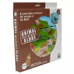 Inflatable Globe Caly Toys Animals Multicolour PVC 4+