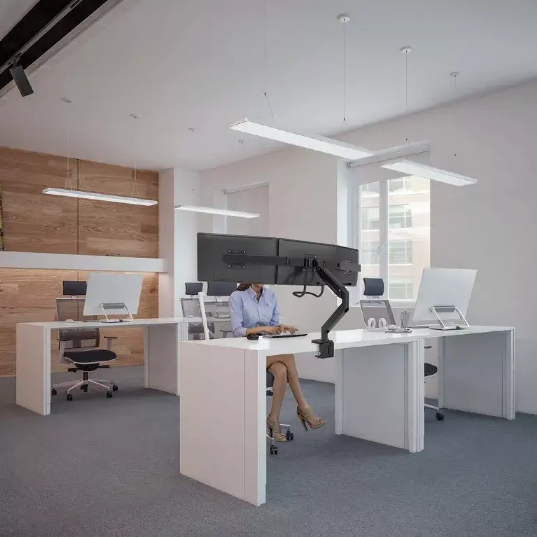 GEMBIRD MA-DA3-03 desk monitor mount 3-arm Photo 11