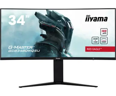 Iiyama G-MASTER GCB3480WQSU-B1 Izliekts spēļu monitors