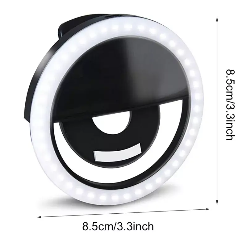 E-LIGHT CL1 Portable Clip-On LED Selfie Light Photo 2
