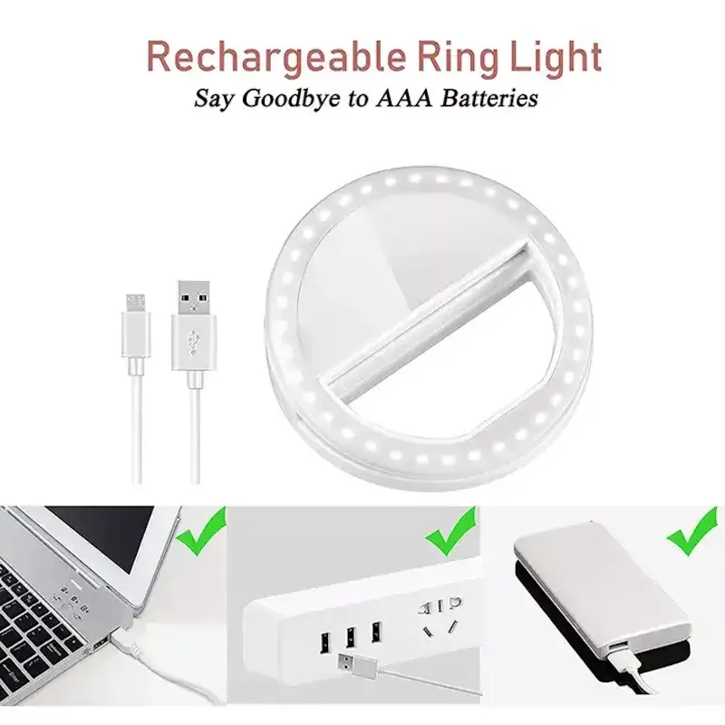 E-LIGHT CL1 Portable Clip-On LED Selfie Light Photo 5