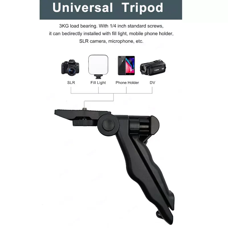 E-LIGHT Y9 Vlog Smartphone Kit with LED, Mic, and Tripod Photo 4