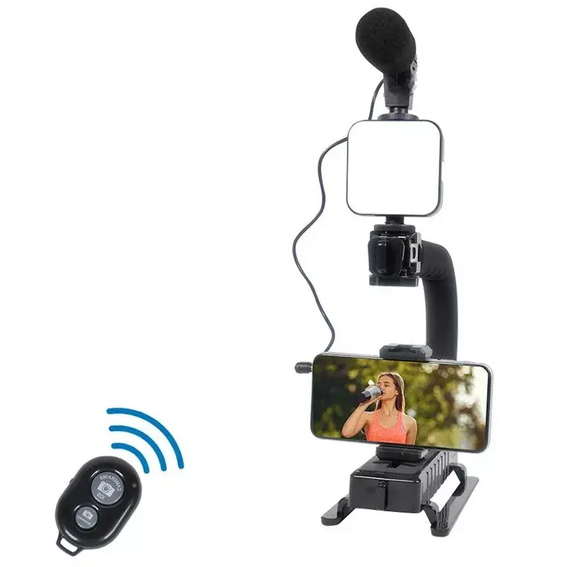 E-LIGHT 4U Handheld Stabilizer for Smartphone and DSLR Camera Photo 2