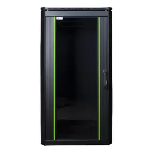 Напольный шкаф LOGON RDL22U66BL 22U Черный 600 кг