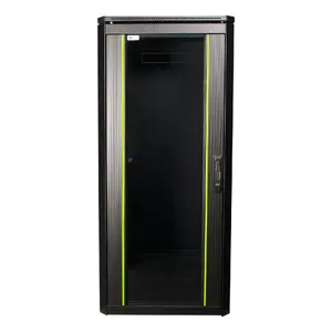 Напольный шкаф LOGON RDL26U66BL 26U грузоподъемность 600 кг Черный