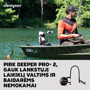 Deeper Smart Sonar PRO+2 with Flexy Arm 2