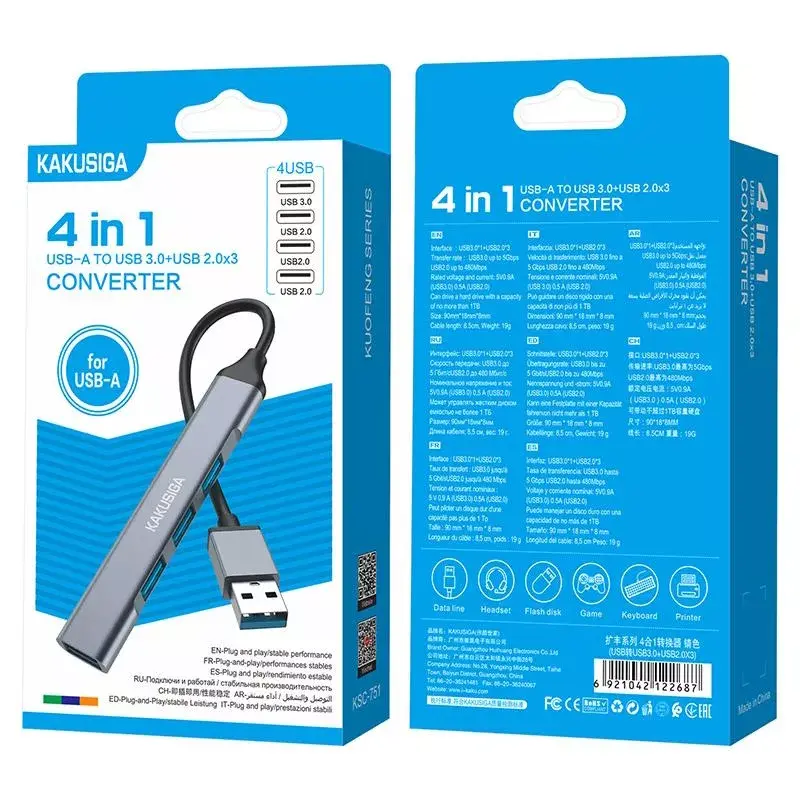 USB hubs iKaku KSC-751 Photo 6