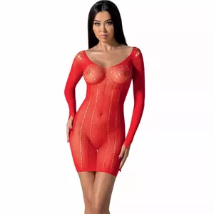 PASSION - BS101 SARKANS BODYSTOCKING VIENS IZMĒRS