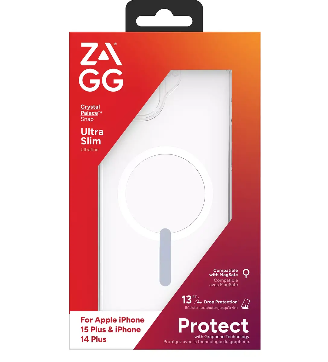 Zagg Crystal Palace Snap vāciņš Apple iPhone 15 Plus / 14 Plus Photo 6