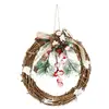 Springos CA1021 Artificial Christmas Wreath 19 cm Photo 8