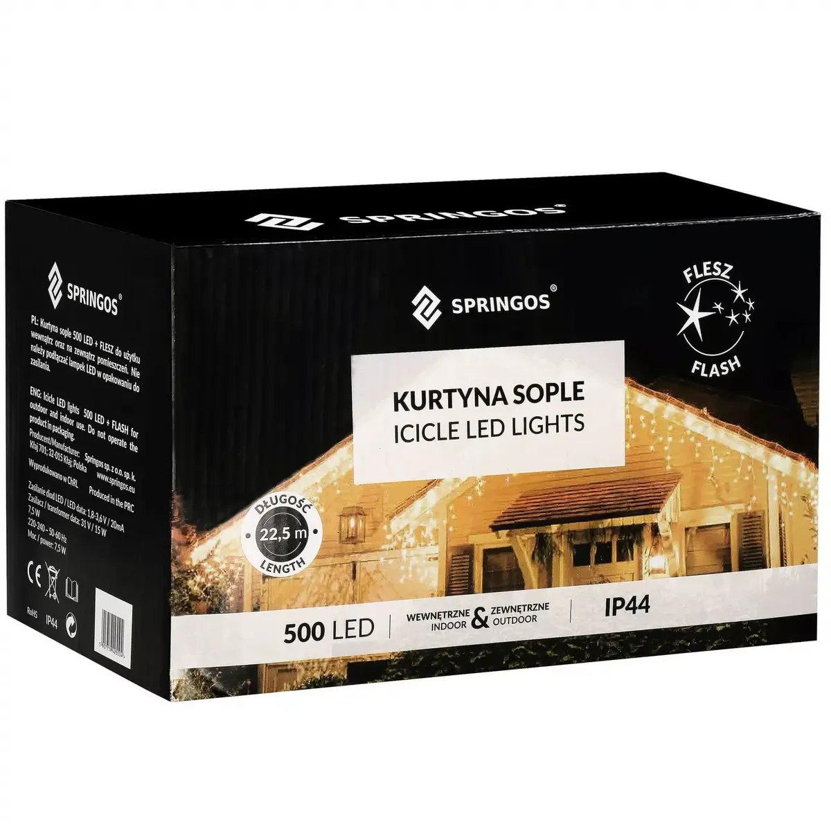 Springos CL0517 LED Curtain Lights Photo 10