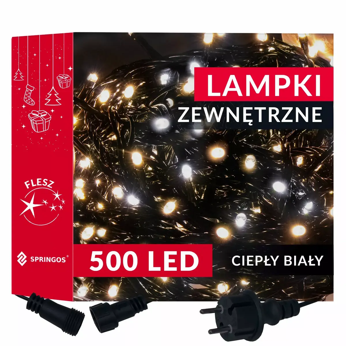 Гирлянда Springos CL0528 — 500 LED, 30 м Photo 5