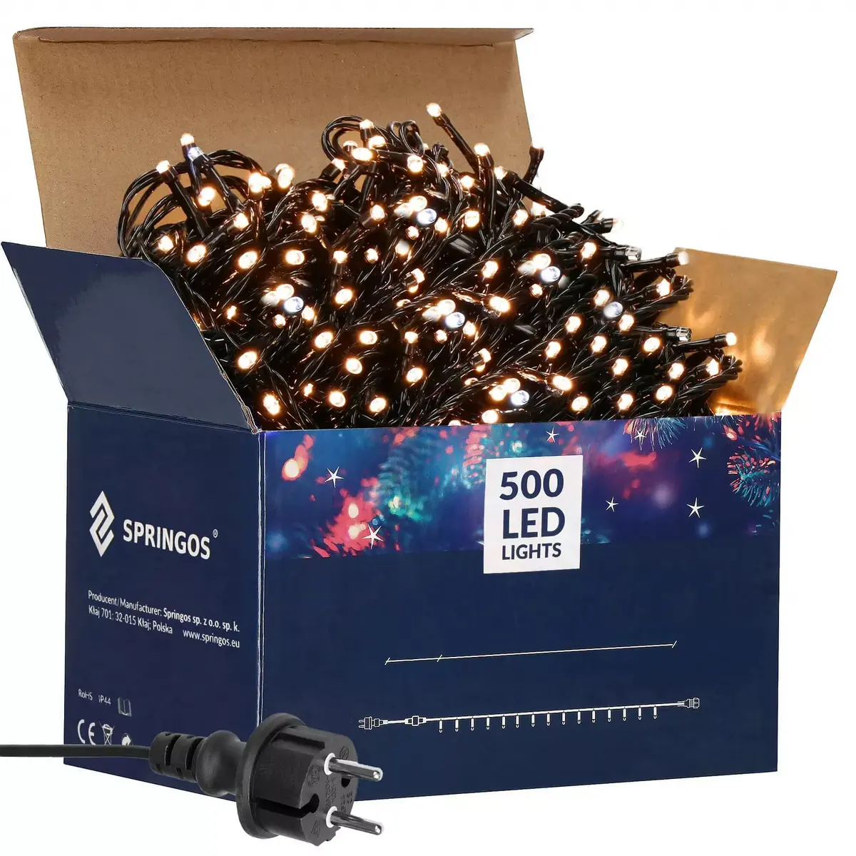 Гирлянда Springos CL0528 — 500 LED, 30 м Photo 9