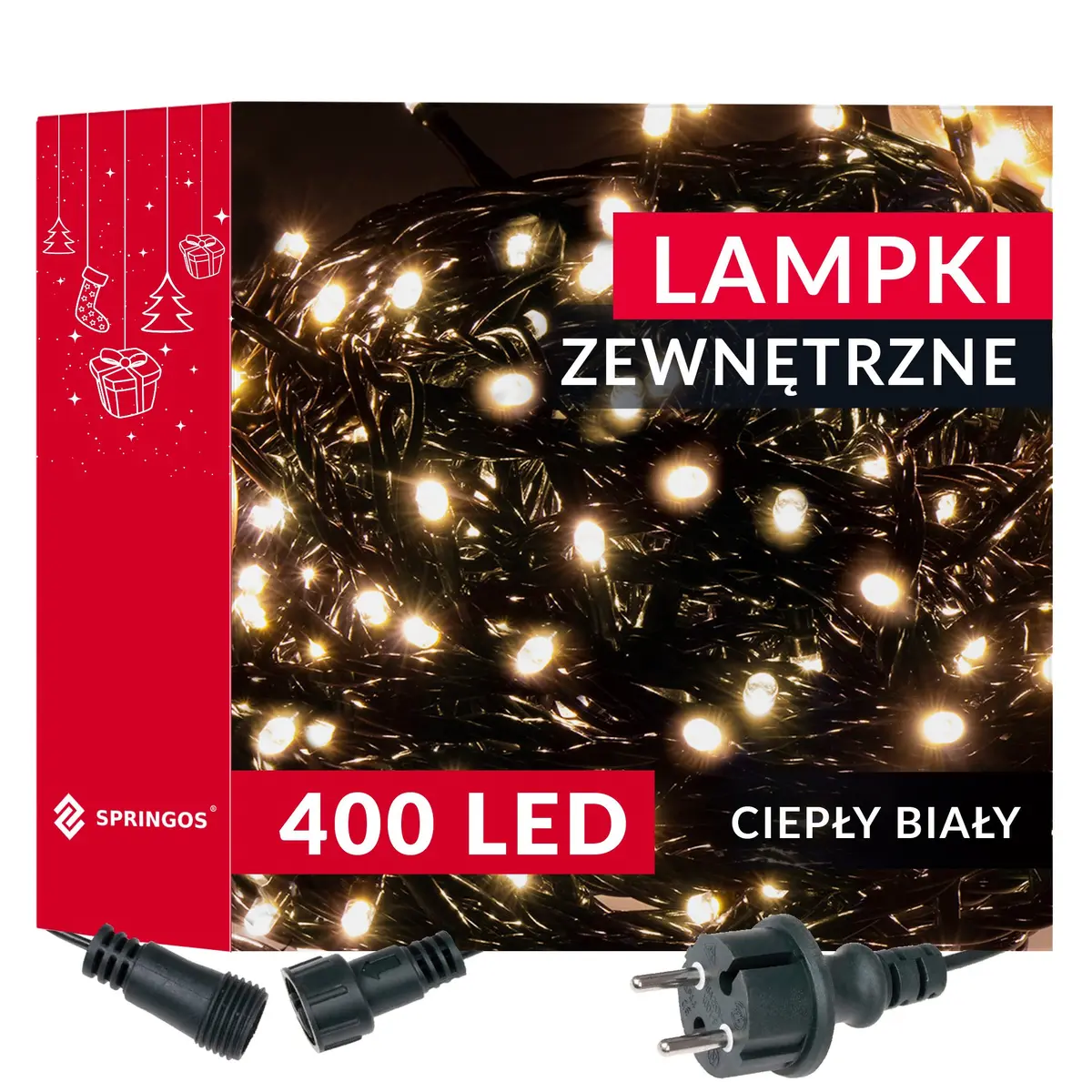 LED virtene Springos CL0400 — 400