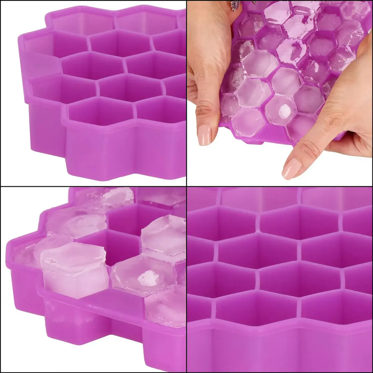 Ice mold Springos KI0043 silicone tray Photo 10