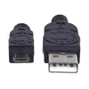USB-A на Micro-USB кабель Manhattan UUSBHAUB6 Photo 3
