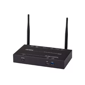 ATEN 4K Wireless Presentation Switch Desktop Black HDMI VGA Wi-Fi 5