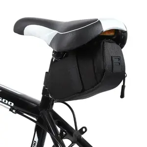 Bicycle bag Wozy WO8BK Super Compact 0.6L Black — handlebar or frame pouch, 0.6 L capacity