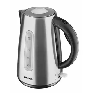Electric kettle Amica 1.7L 2200W Stainless Steel
