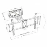 ART AR-91XXL LCD holder for 50–120" screens Photo 2