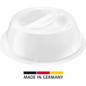 Microwave cover Westmark 22462270, diameter 27.5 cm, splash guard for microwave dishes