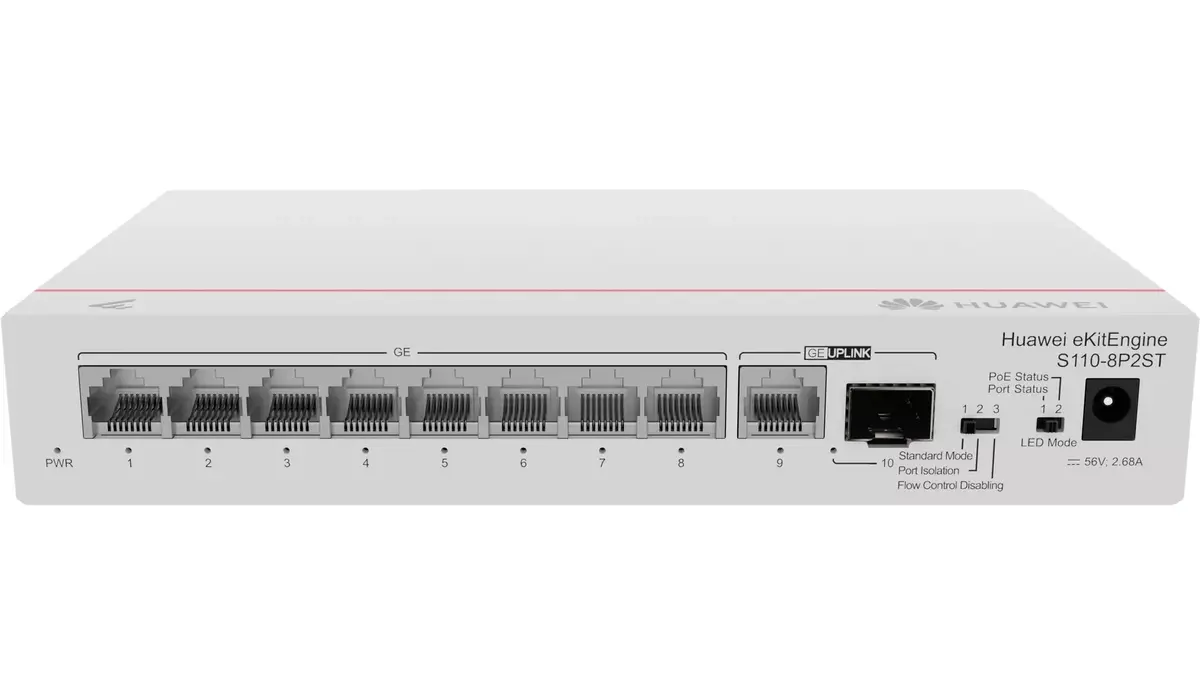 Switch Huawei CloudEngine S110-8P2ST Photo 4