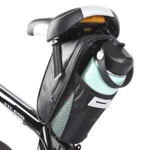 Bicycle Bag Wozy WO20BK Super Compact Black with 1.5L Bottle Holder