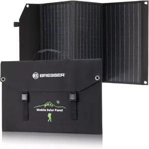 Solar panel Bresser 90W USB portable lightweight — 90 W output, USB charging ports, foldable design