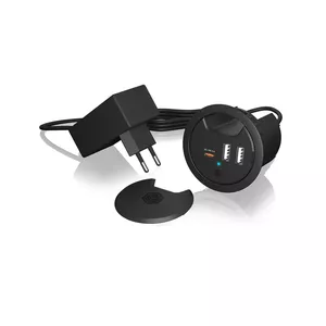 USB Charger Indoor ICY BOX IB-HUB1407 Power Delivery Quick Charge