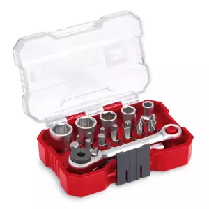 Nut Driver Bit Set Einhell 49118683 21 pcs Shank Size 1/4"