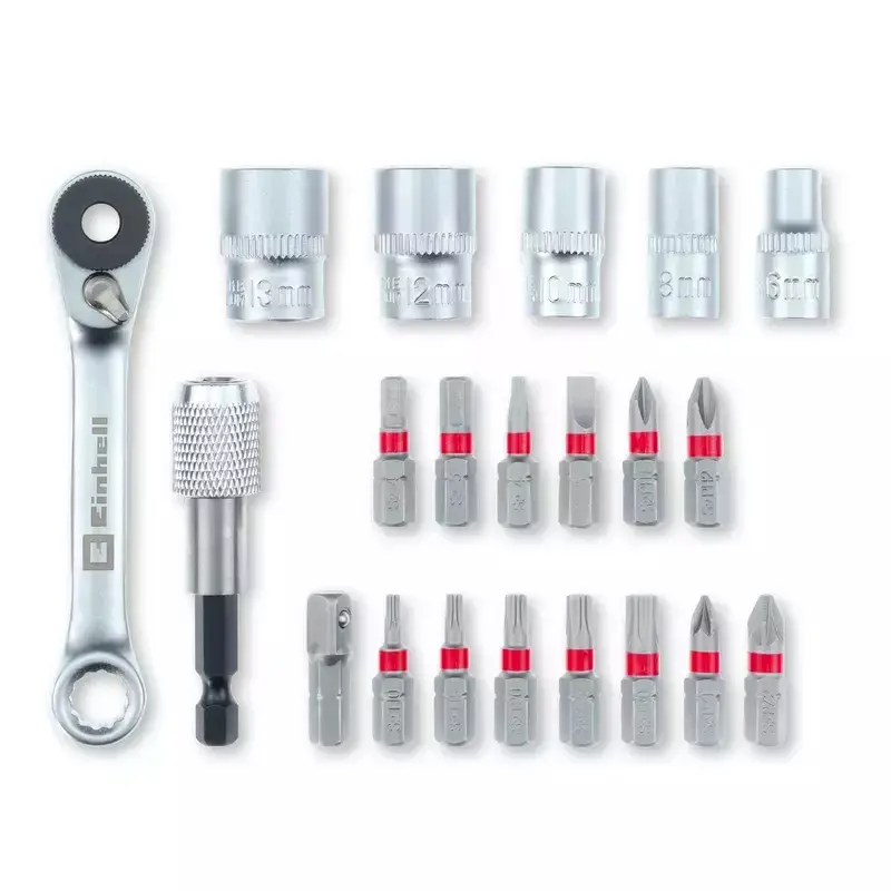 Nut Driver Bit Set Einhell 49118683 Photo 2