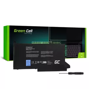 Аккумулятор Green Cell DE127V2 для DELL Latitude — 11,4 В LiPo 2700 мA·ч, 3 элемента, чёрный