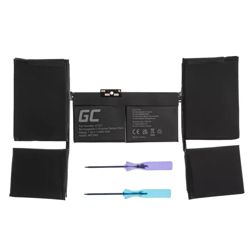 Akumulators Green Cell AP27WX Apple MacBook 12 A1534 Photo 5