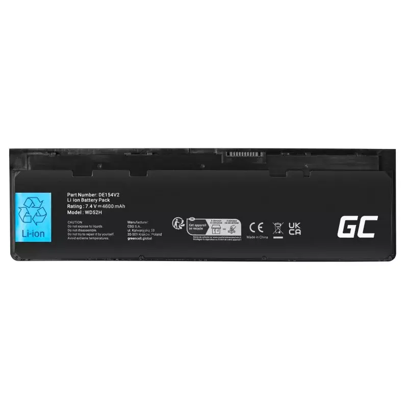 Akumulators Green Cell DE154V2 DELL Latitude E7240 E7250 Photo 3