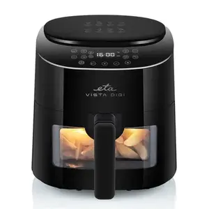 Фритюрница горячего воздуха Eta Vista Digi Single 4.3 L 1300 W Черная