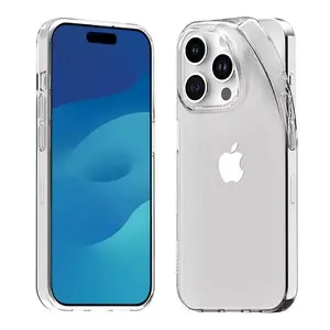 Прозрачный защитный чехол araree A Fit для iPhone 15 Pro 6.1" – тонкий прозрачный корпус