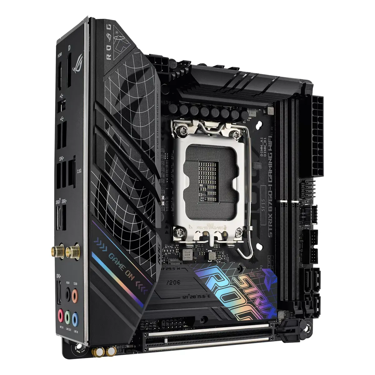 Motherboard ASUS ROG STRIX B760-I GAMING WIFI, 90MB1D90-M1EAY0 Photo 2